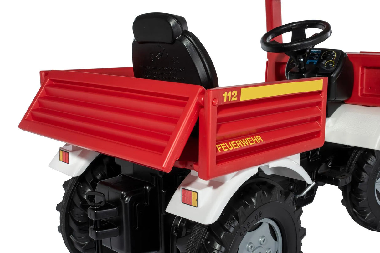 Rolly Kids Unimog Fire Engine with Gears