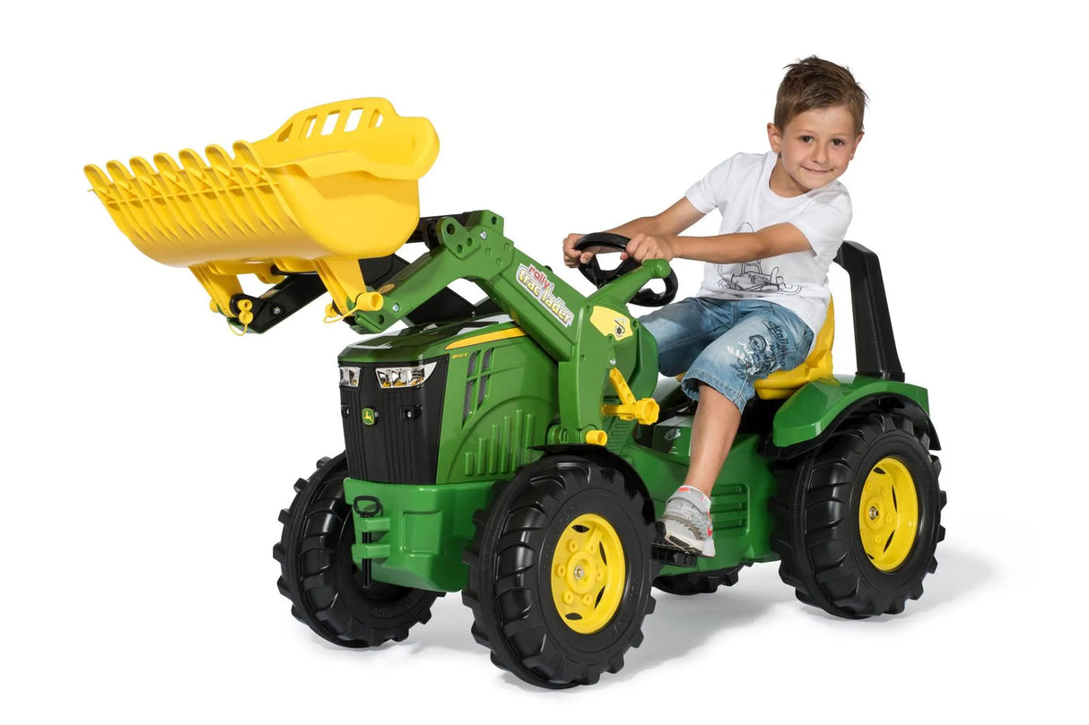 Rolly X-Trac Premium John Deere 8400R Pedal Tractor with Loader