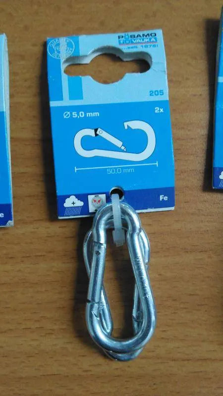 Snap Hook Fire Briga - 5mm (Pair)