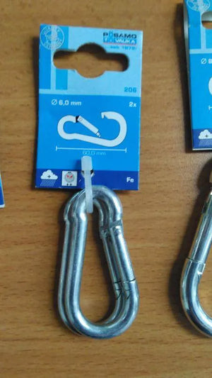 Snap Hook Fire Briga - 5mm (Pair)