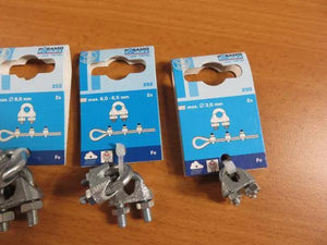 Wire Rope Grips 3-13mm - 3mm (Pair)