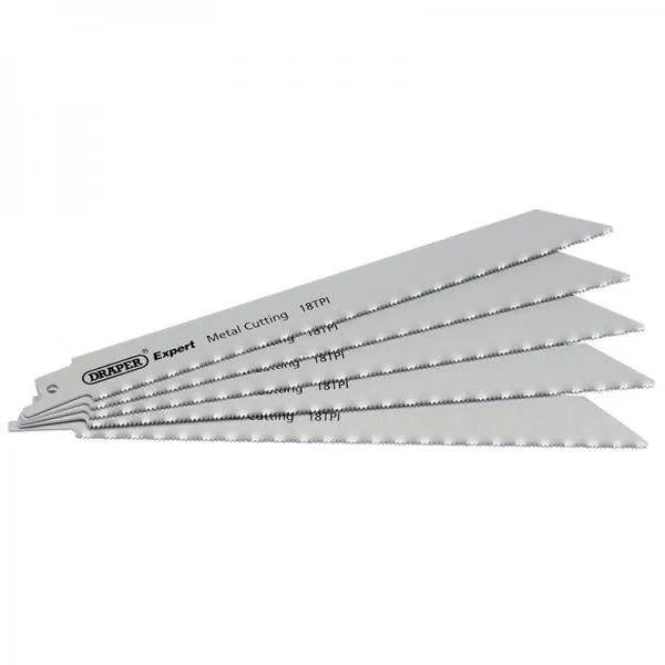 Draper Blades Recip Saw 5pc