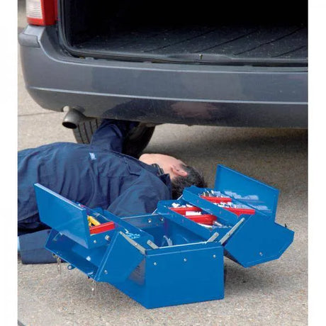 Draper 460mm Barn Type Toolbox with 4 Cantilever Trays