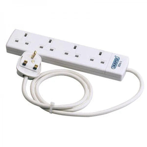 Draper 4 Way 1m Extension Lead