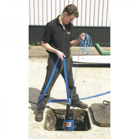 Draper 90L/min Submersible Deep Water Well Pump with Float Switch