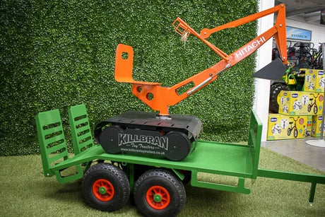Killbran Orange Hitachi Excavator Digger