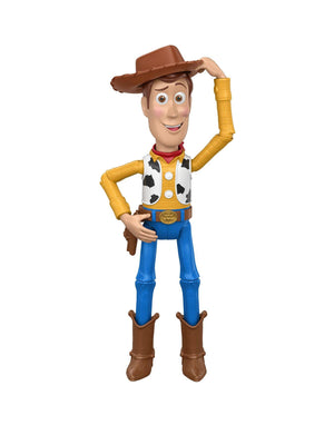 Disney Pixar Toy Story 5 Running Woody 12-inch Action Figure, 50+ Sounds