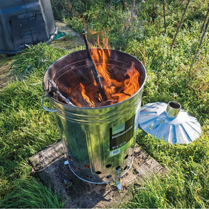 Draper Galvanised Garden Incinerator 85 Litre