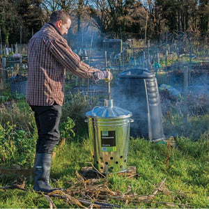 Draper Galvanised Garden Incinerator 85 Litre