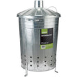 Draper Galvanised Garden Incinerator 85 Litre