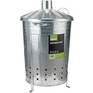 Draper Galvanised Garden Incinerator 85 Litre