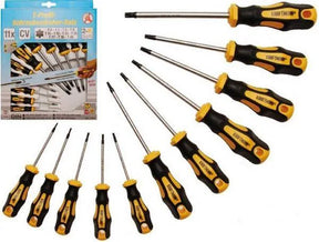 11 Piece Screwdriver Set T-Star Not Tamperproof