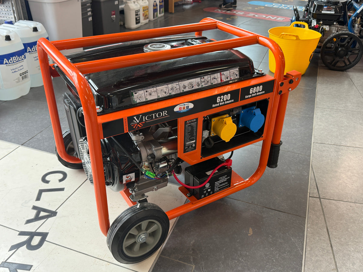 Victor Petrol Powered Generator (6.8KVA) AVR