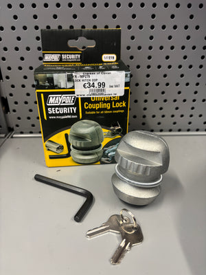 Maypole Trailer Cop Universal Coupling Lock MP289