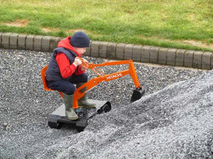 Killbran Orange Hitachi Excavator Digger