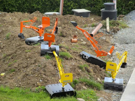 Killbran Orange Hitachi Excavator Digger