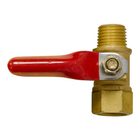 Jefferson Lever Ball Valve 1/4" BSP Male x 1/4" BSP Female