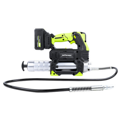 Jefferson 18V cordless grease gun front view
