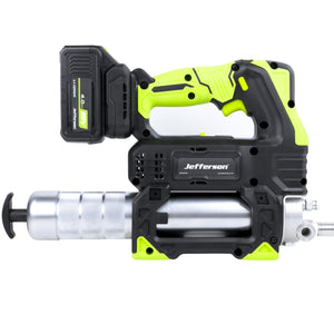 Jefferson 18V Cordless Grease Gun with 4.0Ah Battery & Charger