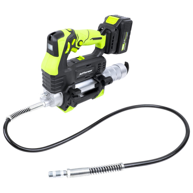 Jefferson 18V cordless grease gun with battery
