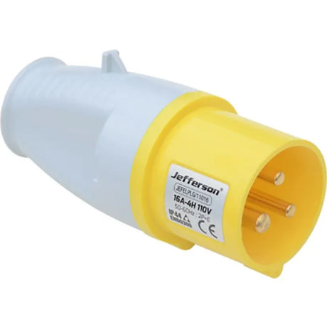 Jefferson Yellow 110v 16a Plug