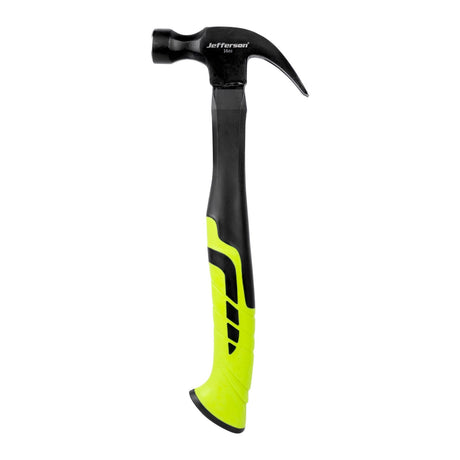 Jefferson 16oz fibreglass handle claw hammer