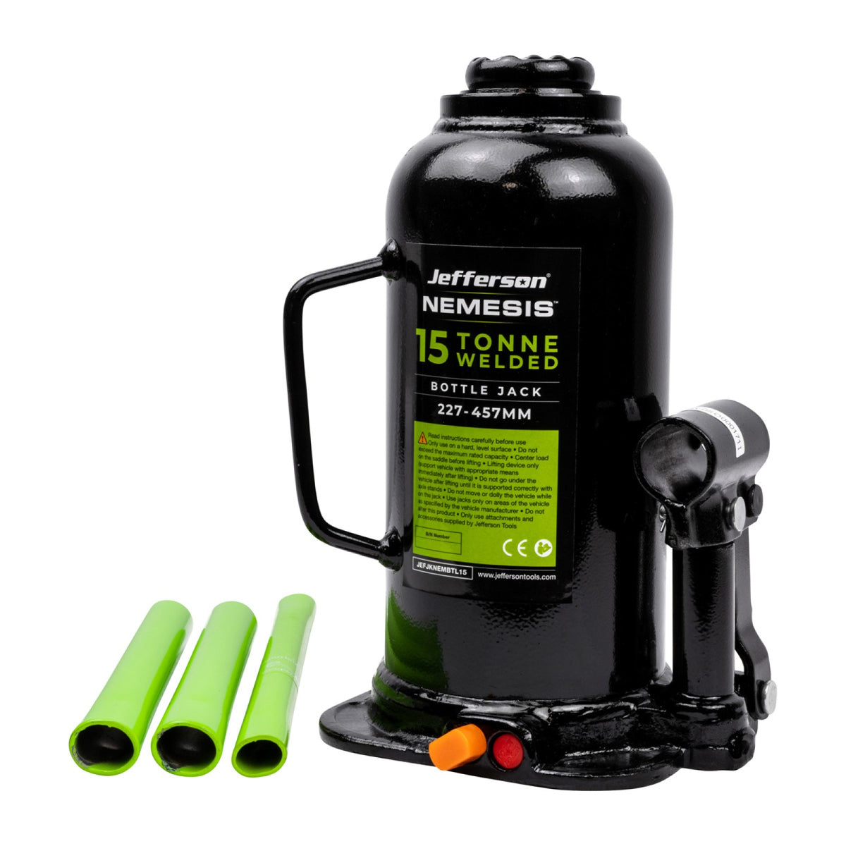 Jefferson Nemesis 15 tonne bottle jack