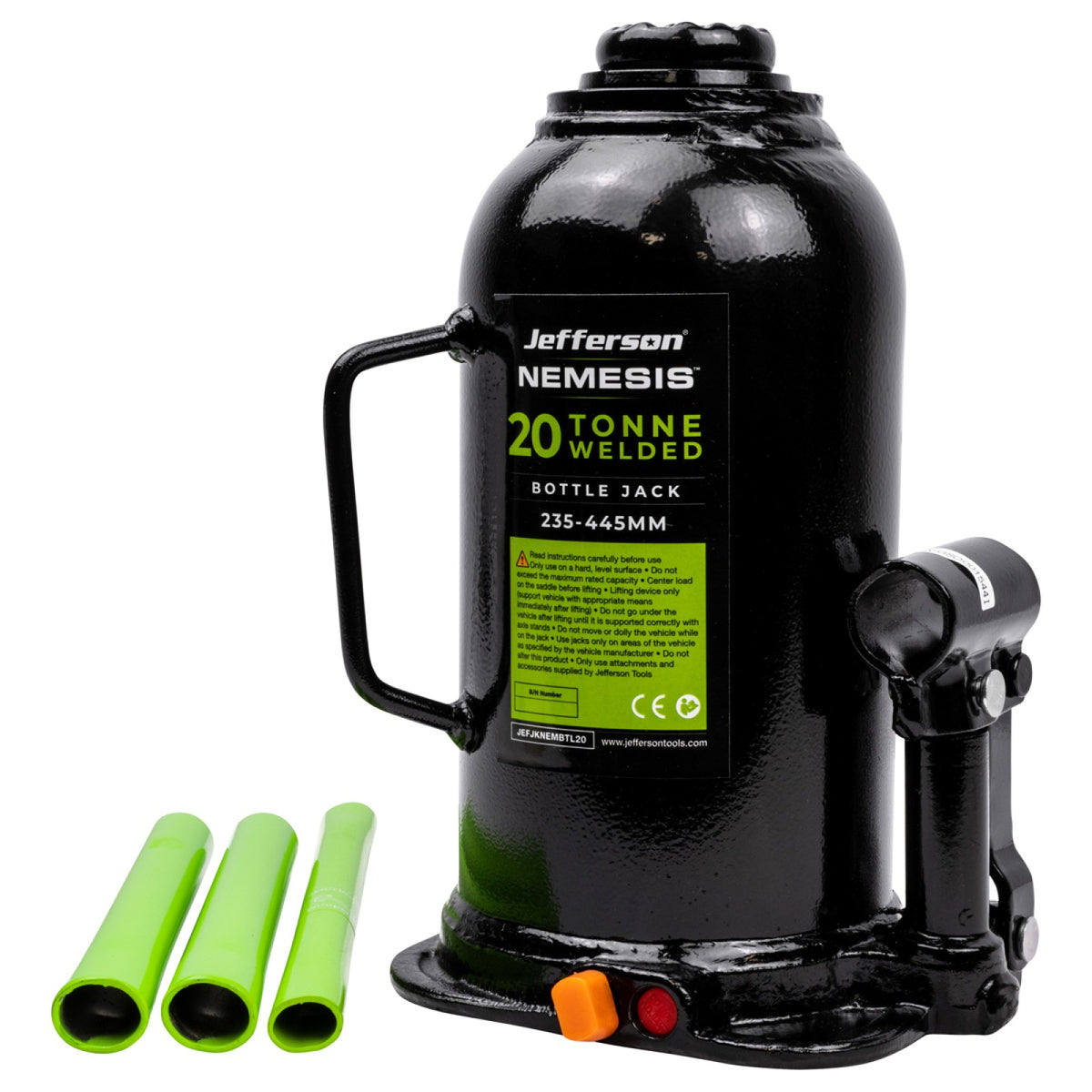 Jefferson Nemesis 20 tonne bottle jack