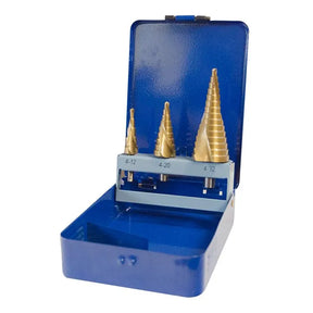 Jefferson 3 Piece HSS Step Drill