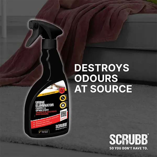 SCRUBB Urine Eliminator: Pet Accident Stain & Odour Remover
