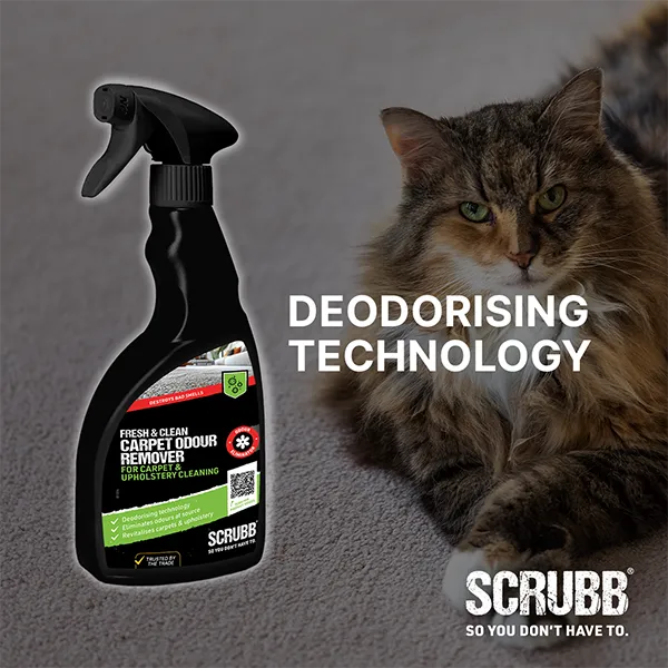 SCRUBB Fresh & Clean Carpet Odour Remover 1L