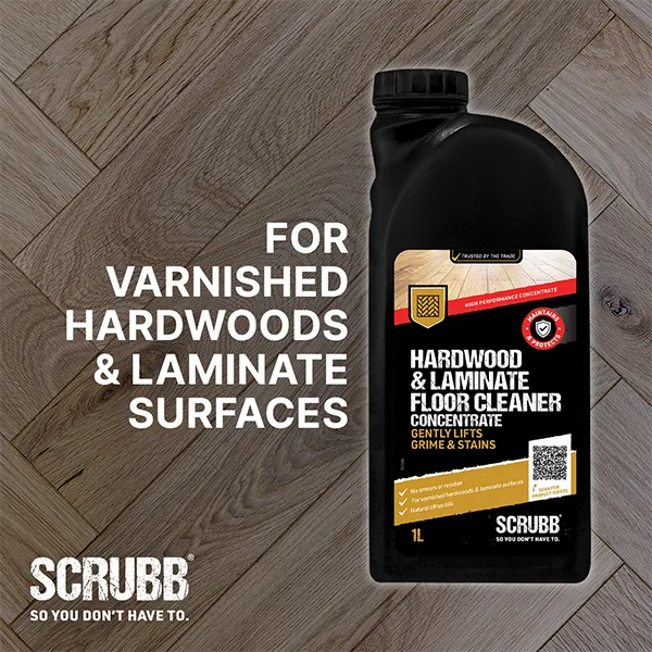 SCRUBB Hardwood & Laminate Floor Cleaner 1L