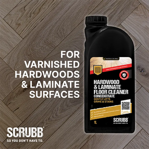 SCRUBB Hardwood & Laminate Floor Cleaner 1L