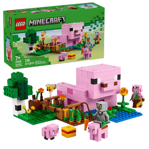 LEGO Minecraft 21268 The Baby Pig House Set