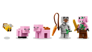 LEGO Minecraft 21268 The Baby Pig House Set