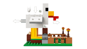 LEGO Minecraft 21585 Chicken Farm Set