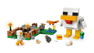 LEGO Minecraft 21585 Chicken Farm Set
