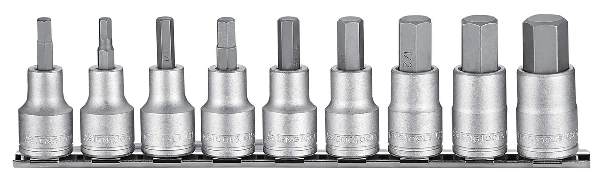 Teng Tools Hex Bit Set Pce 1/2 Dr