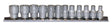 Teng Tools SOCKET SET 1/4DR 12PC