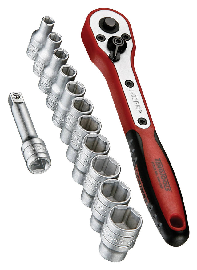 Teng Tools 13 PIECE 1/4" DRIVE SO