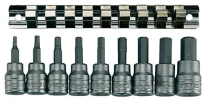 Teng Tools 3/8 Dr.Cup/hex Skt 9 Pc