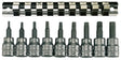 Teng Tools Socker T Set 3/8 Dr 9 Pc Tx