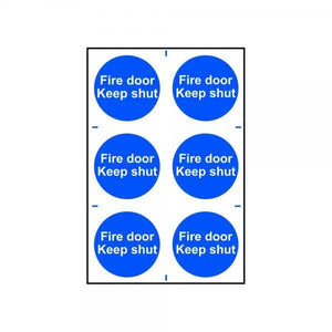 Safety Sign Fire Door