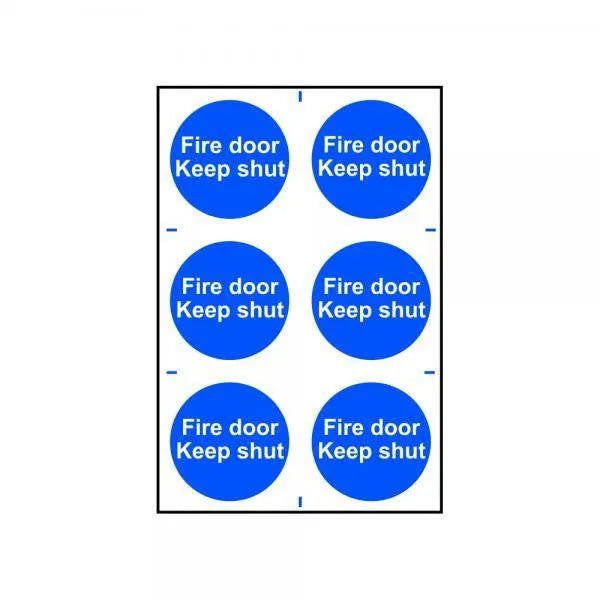 Safety Sign Fire Door