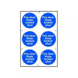 Safety Sign Fire Door Keep Locked