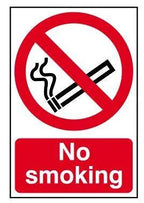 Safety Sign No Smoking