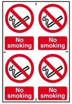 Safety Sign No Smoking 4