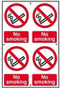 Safety Sign No Smoking 4