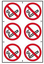 Safety Sign No Smoking 6