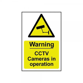 Sign Cctv Camera In Op